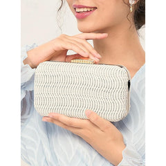 Clutch Bag Wristlet Leather Evening PU Party