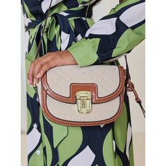 Bag Trim Vintage Crossbody Leather Small