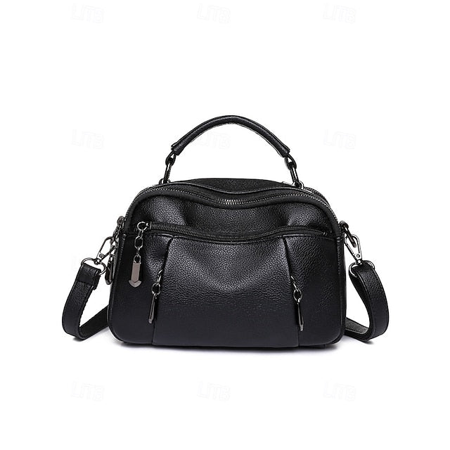 Crossbody Leather Faux Bag