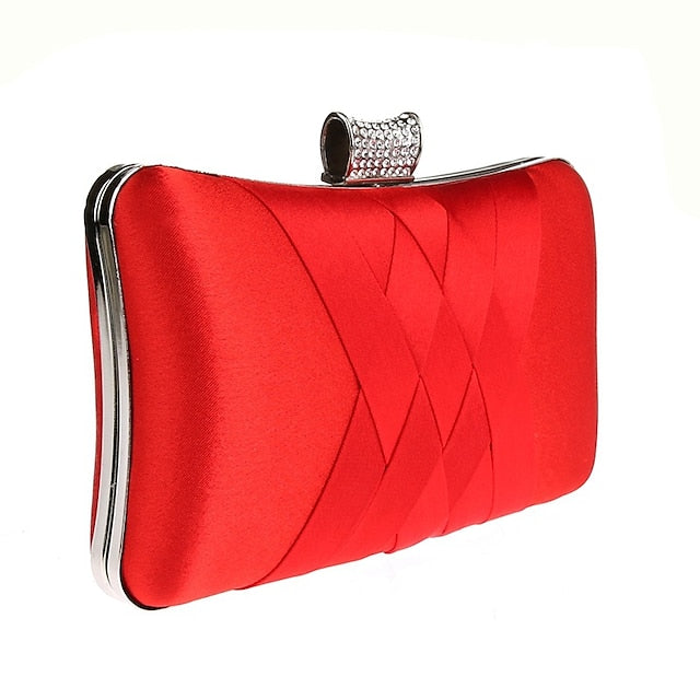 Bags Leather Party Wedding Event PU / Silk Clutch