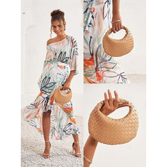 Wristlet Bag PU Party Handbag Evening Leather