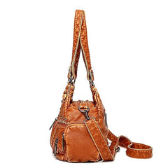 Bag Stylish - Vintage Shoulder Brown Leather