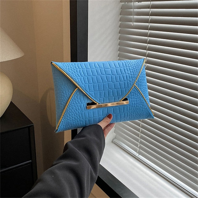 Bags Leather Clutch PU for Bridal Evening