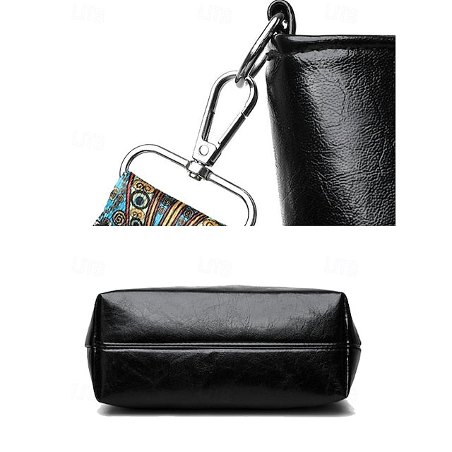 Bag Elephant Shoulder Boho Vintage Embossed