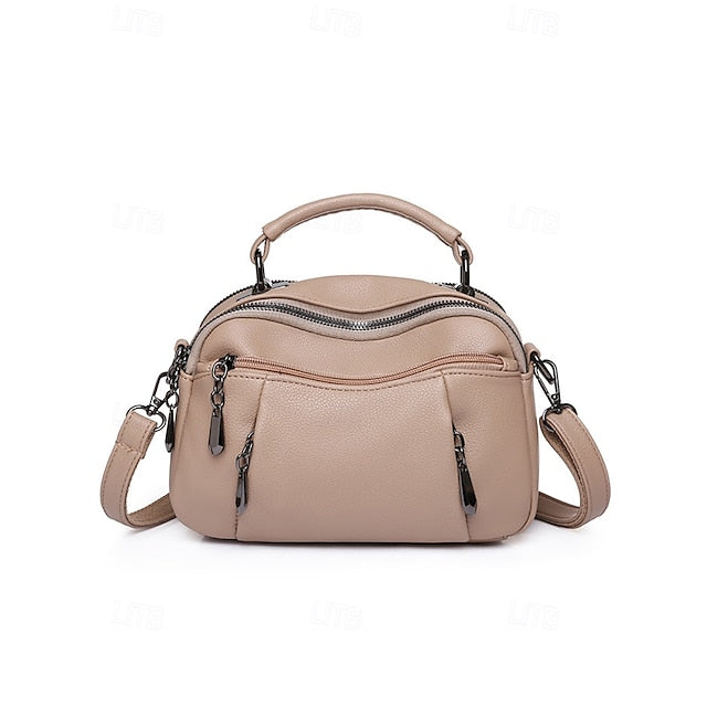 Crossbody Leather Faux Bag