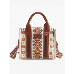 Ethnic Bag Vintage-Inspired Tote Print Boho