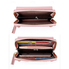 Bag Mobile Leather Crossbody PU Phone Wristlet