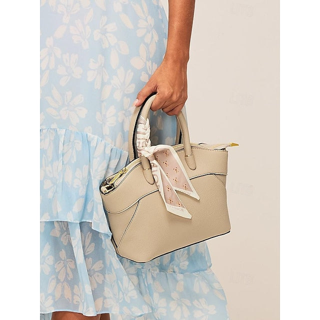 Daily Holiday Handbag Bag Office PU Leather Bucket