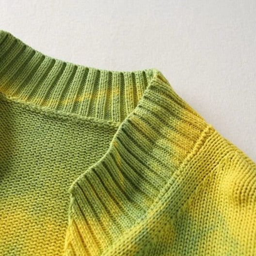 Time For Fun Safety Pin Knitted Cardigan