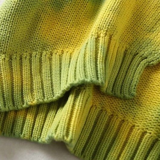 Time For Fun Safety Pin Knitted Cardigan