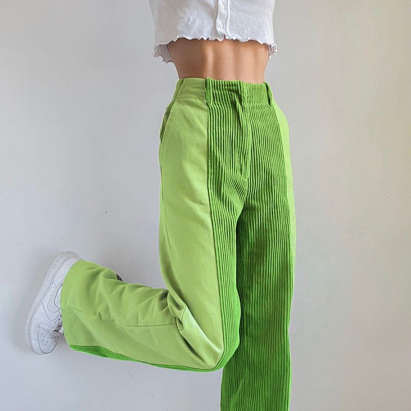 Totally Fabulous High Waist Vintage Patchwork Pants