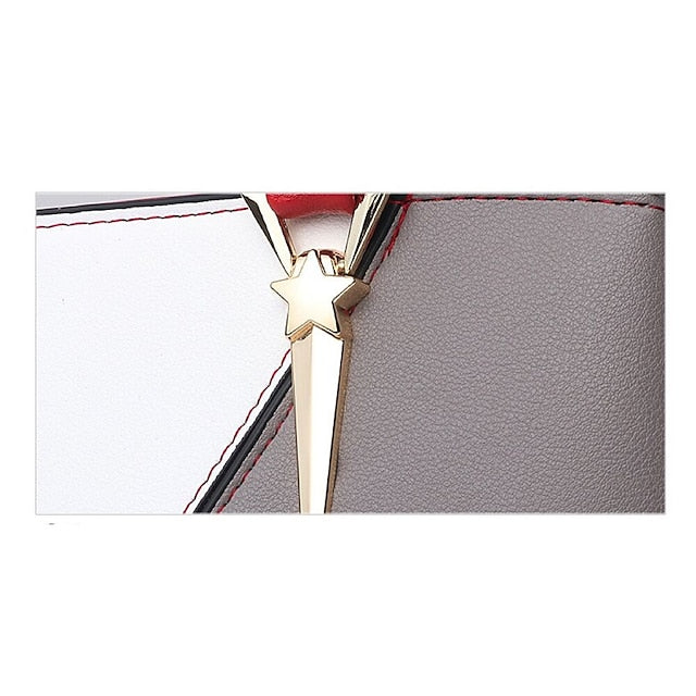 Shoulder Diaper Handbag PU Bag Tote Leather