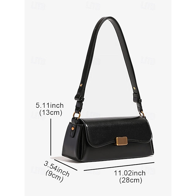 Tote Daily Bag Baguette Office Shopping PU Leather