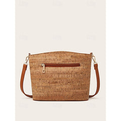 Geometric Patterns Vintage Boho Crossbody with - Lightweight Bag