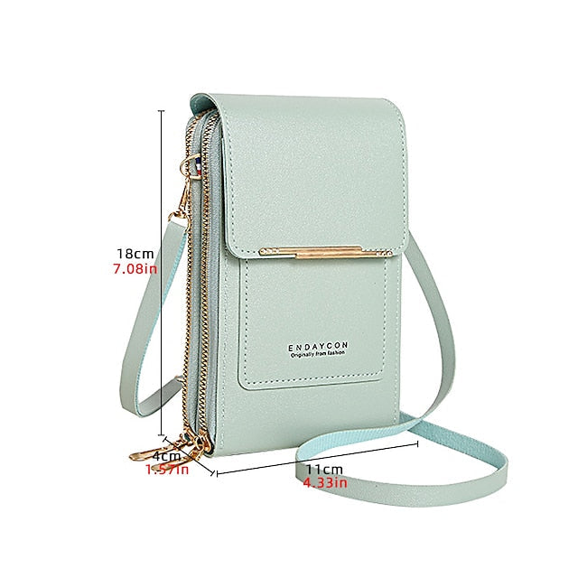 Crossbody Mobile Purse Phone Bag Coin Wallet