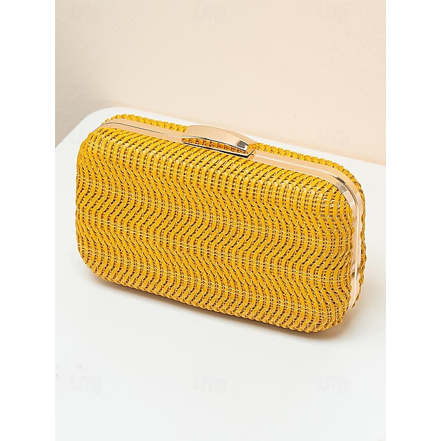 Evening Leather Wristlet Bag Clutch PU Party