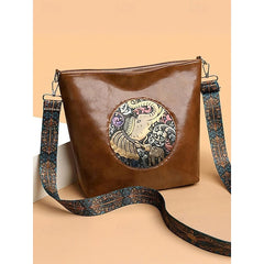 Bag Elephant Shoulder Boho Vintage Embossed