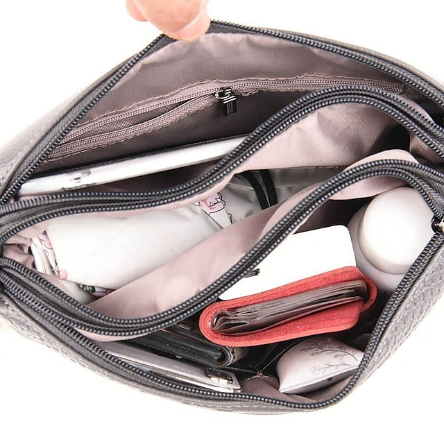 Leather Hobo Crossbody Bag Shoulder PU