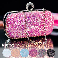 Wristlet Leather PU Bags Clutch Evening Bag