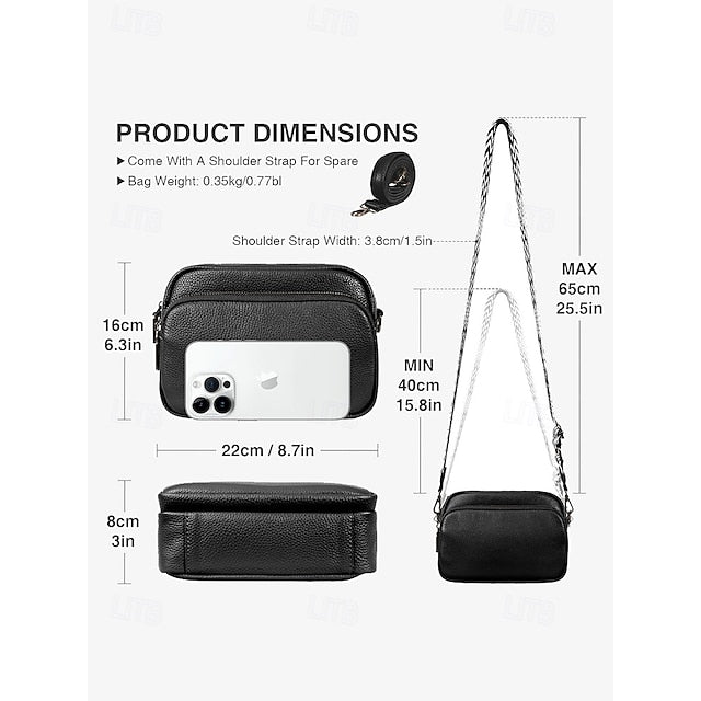 Bag Shoulder Handbag Office Leather Crossbody Bags