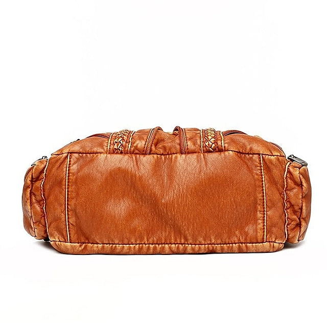 Bag Stylish - Vintage Shoulder Brown Leather