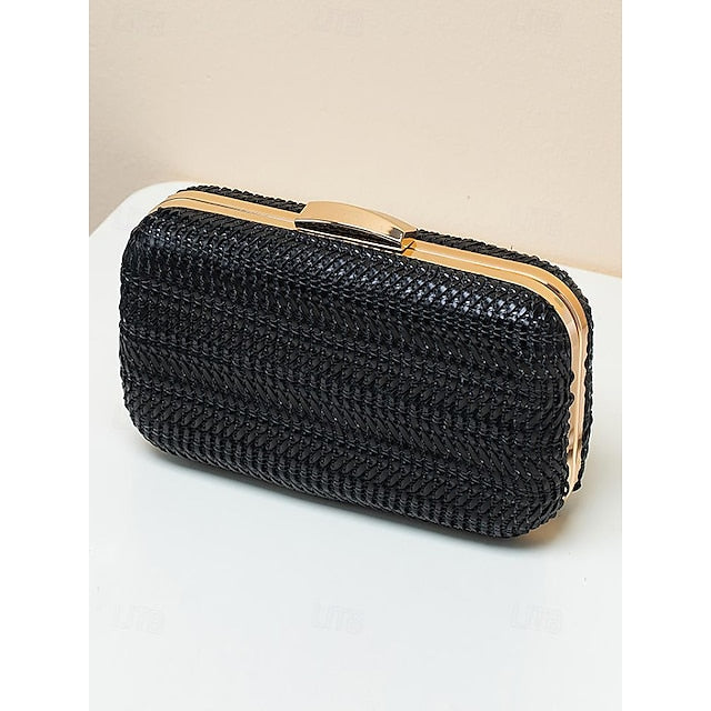 Evening Leather Wristlet Bag Clutch PU Party