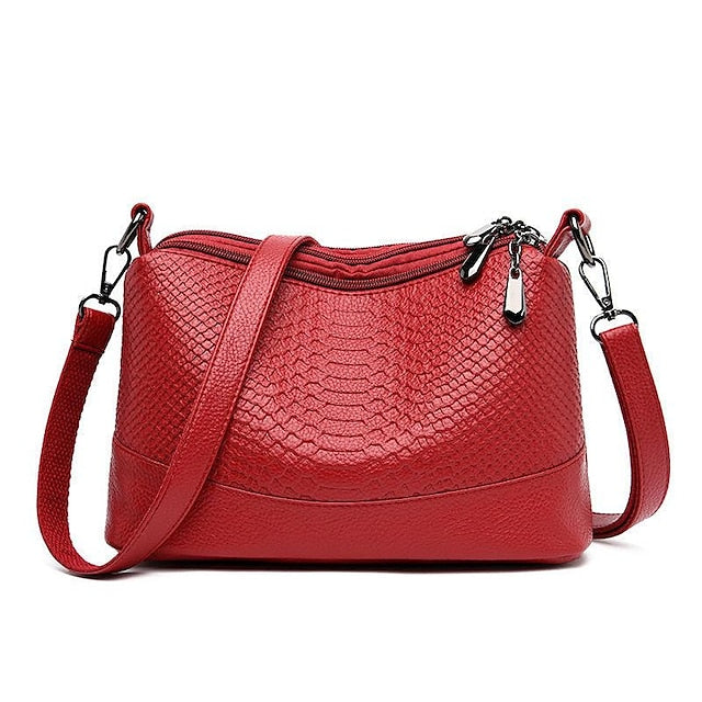 Leather Hobo Crossbody Bag Shoulder PU