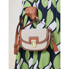 Bag Trim Vintage Crossbody Leather Small