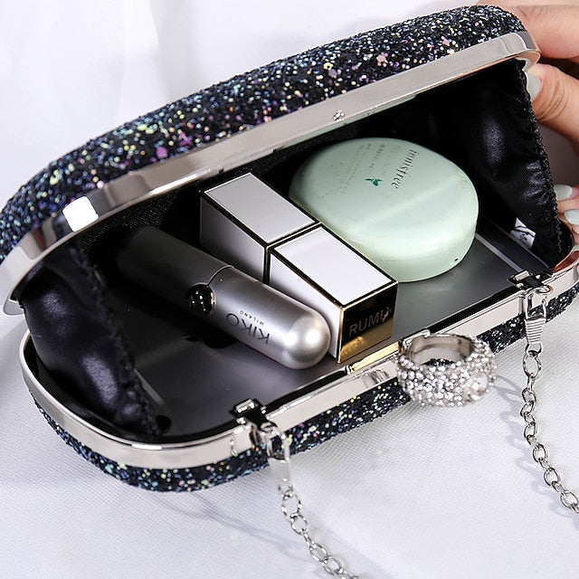 Wristlet Leather PU Bags Clutch Evening Bag