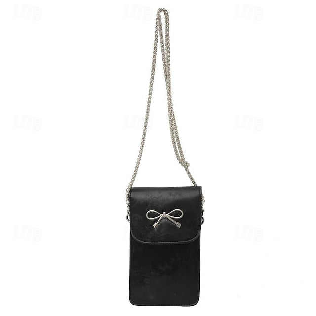 Leather Phone Bag Daily PU Mobile Crossbody