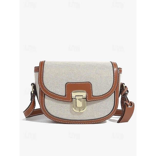 Bag Trim Vintage Crossbody Leather Small