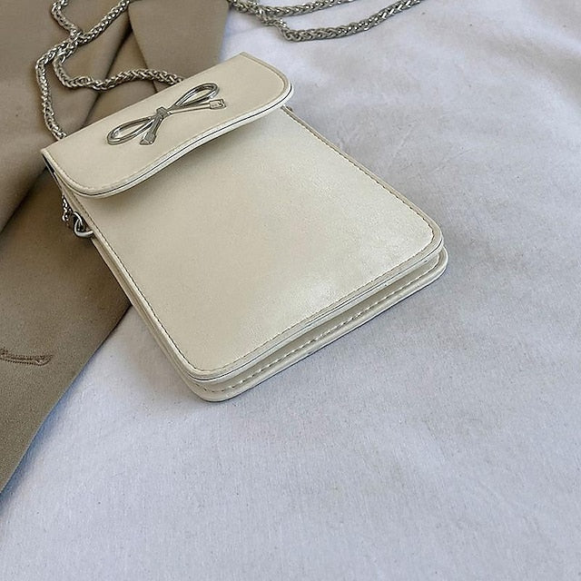 Leather Phone Bag Daily PU Mobile Crossbody