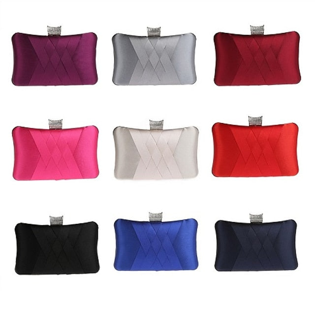 Bags Leather Party Wedding Event PU / Silk Clutch