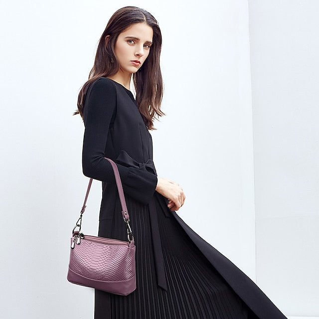 Leather Hobo Crossbody Bag Shoulder PU