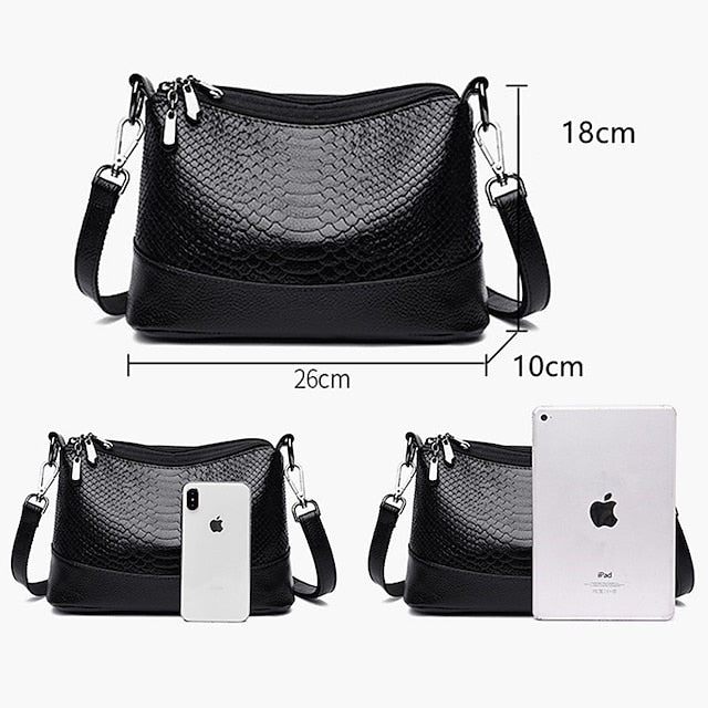 Leather Hobo Crossbody Bag Shoulder PU