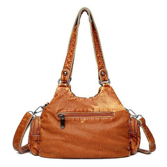 Bag Stylish - Vintage Shoulder Brown Leather