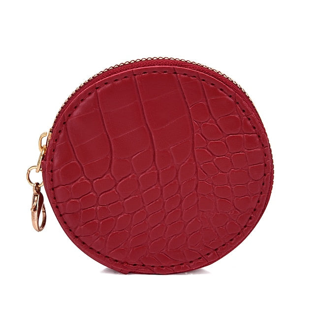 Bag Leather Going out Set PU Purse Office Pcs 3