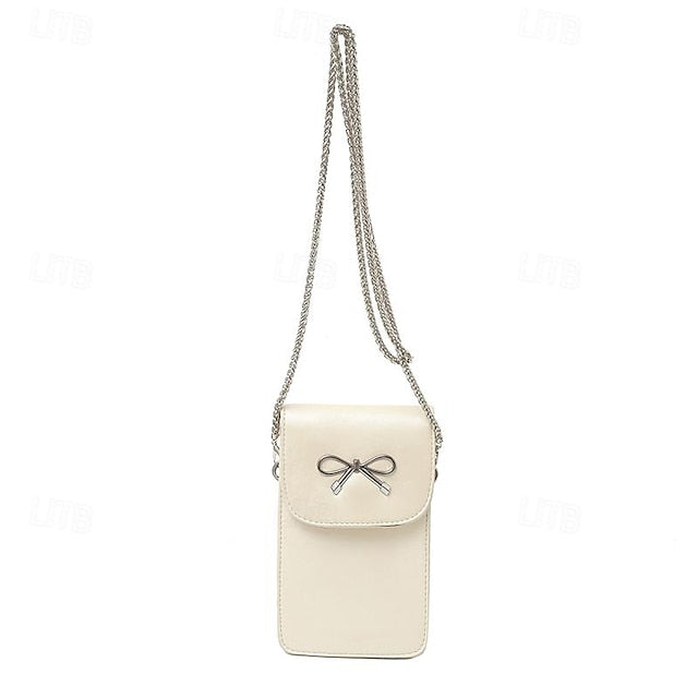 Leather Phone Bag Daily PU Mobile Crossbody