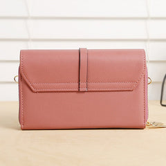 PU Crossbody Phone Bag Mobile Leather Wallet