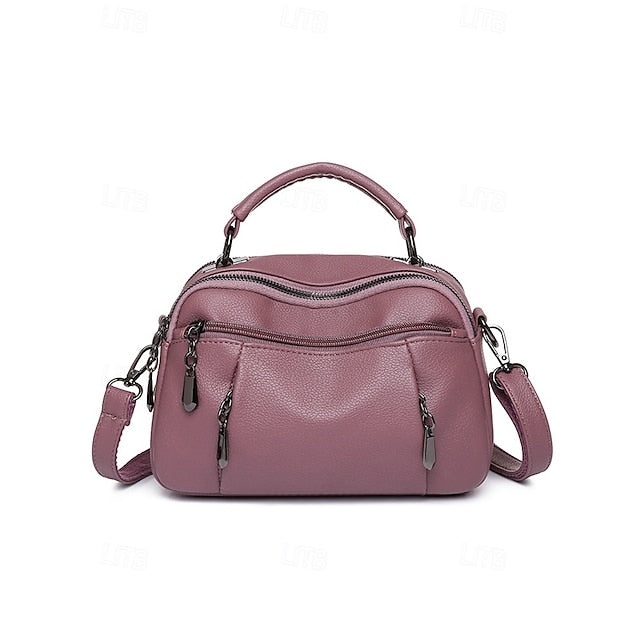 Crossbody Leather Faux Bag