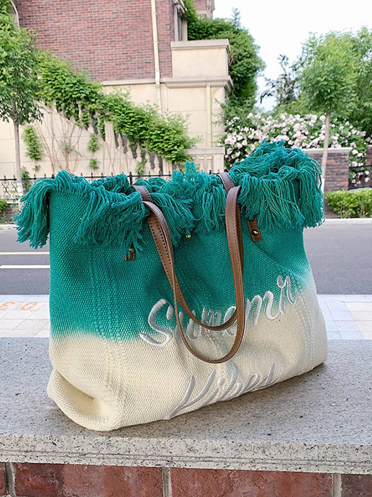 Bolso tote con borlas Summer Vibe