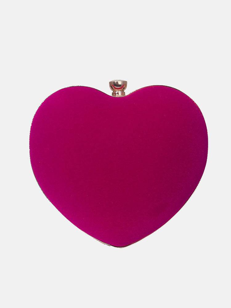 Heart-Shaped Clutch