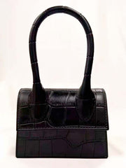 Solid Color Square Handbag