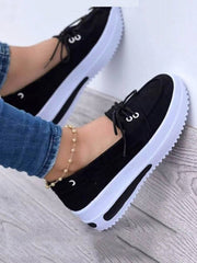 Casual Slip On Platform Loafers