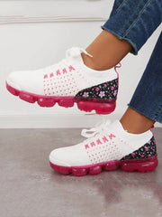 Air Cushion Flower Sneakers