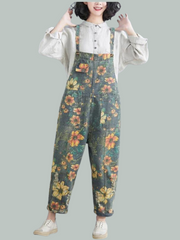 Jump For Joy Floral Overalls Dungaree
