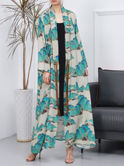 Cardigan Long-sleeved A-Line Front Open kimono