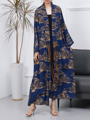 Cardigan Long-sleeved A-Line Front Open kimono