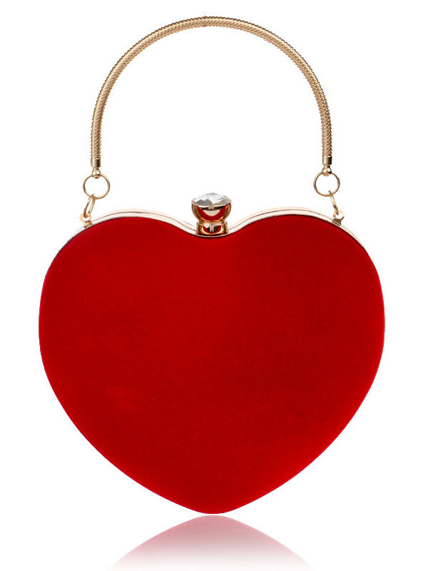 Heart-Shaped Clutch