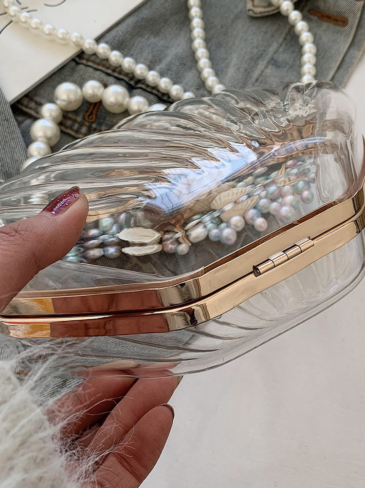 Pearl Decor Dome Bag